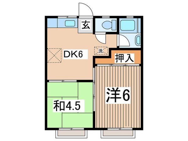 サンドリヨンの物件間取画像